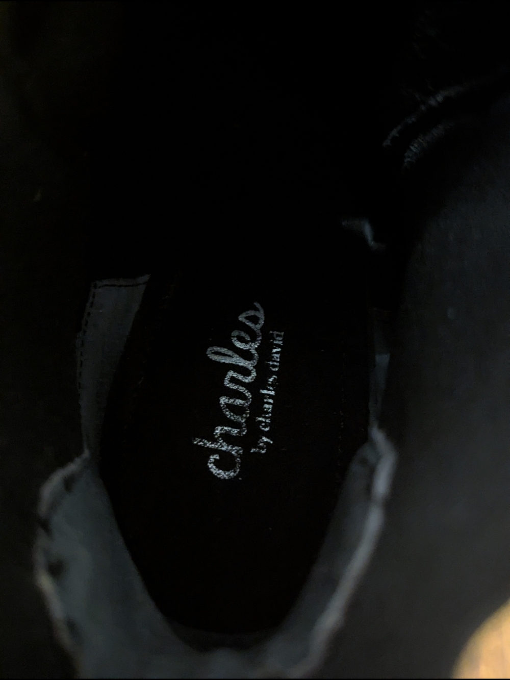 Black Studded Leather Ankle Boots - Picture 8 of 12